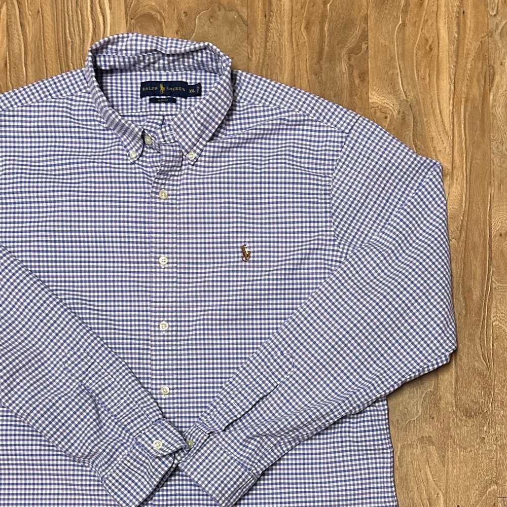 **POLO RALPH LAUREN** slim fit Oxford shirt SIZE XXL